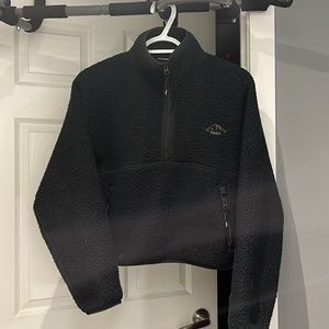 Aritzia TNA Bigfoot Polar 1/2 Zip Sweater